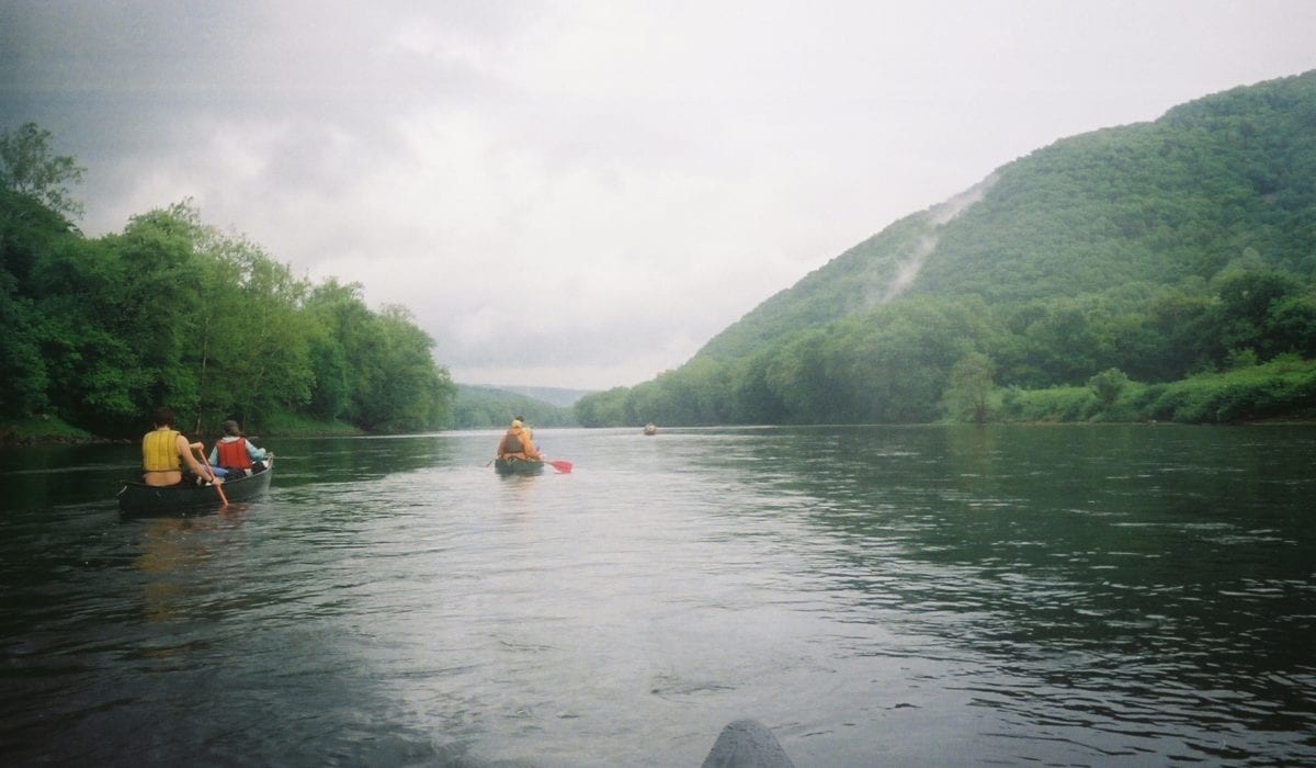 Canoe Expedition along the Potomac River on the West Virginia / Maryland border. Students from across the Mid-Atlantic experience our Character Education programs through their school or youth group, often as part of our Character Curriculum. Canoe expeditions are also offered during the summer months for individual students looking to enroll in longer adventures. Scholarships and Financial Aid are also available for many courses. See our website for more information. (© Baltimore Chesapeake Bay Outward Bound School)