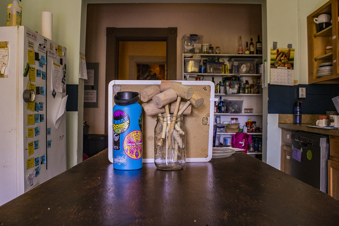 Crab Mallets and Bottle